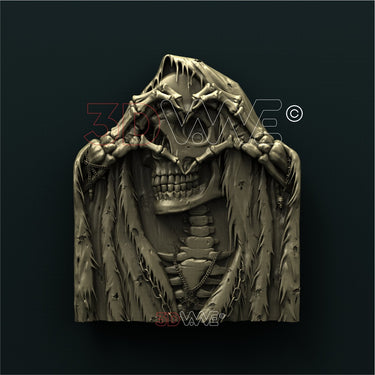 LOVE SKULL 3D STL 3DWave